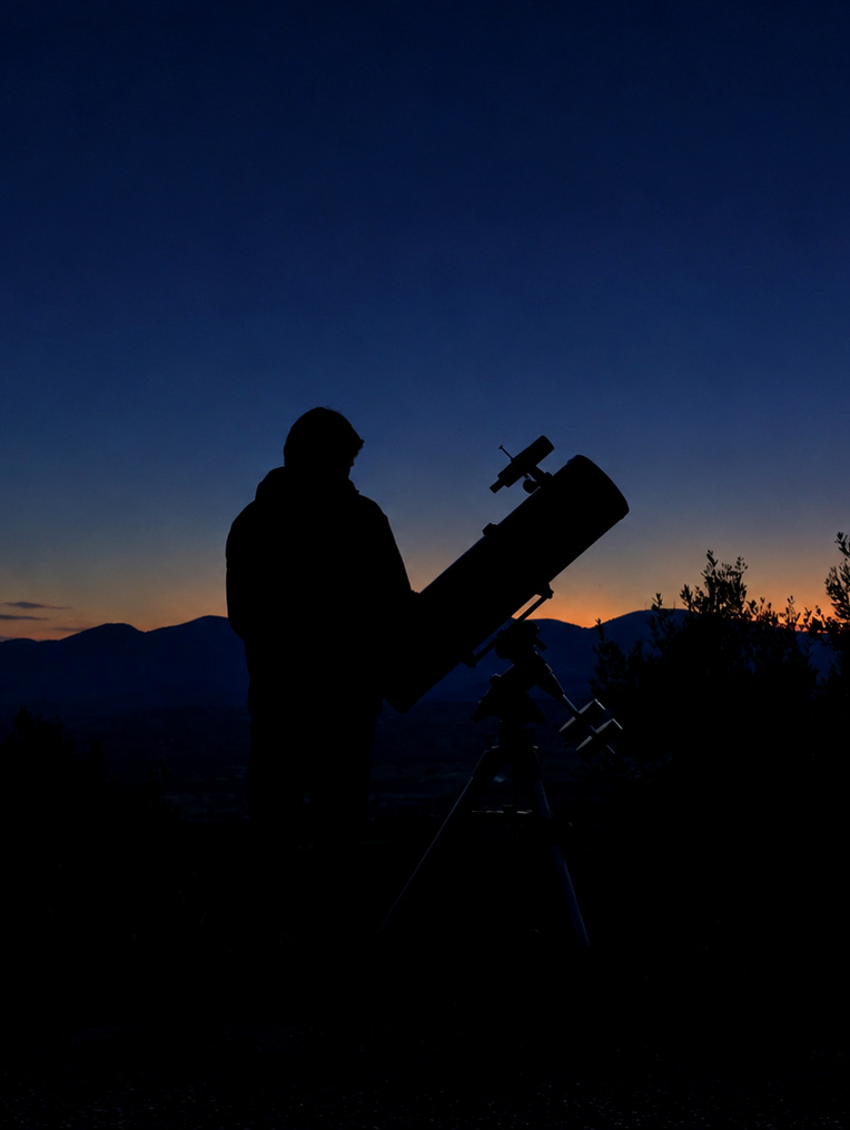 Ritratto dell'astrofotografo
